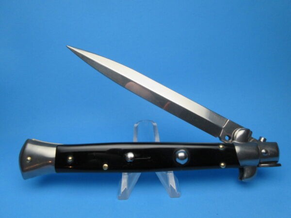Frank Beltrame 11" Black Acrylic Dagger Switchblade
