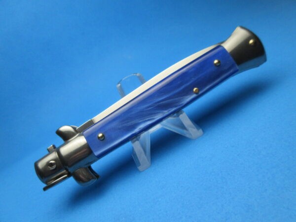 Frank Beltrame 9" Blue Pearlex Dagger