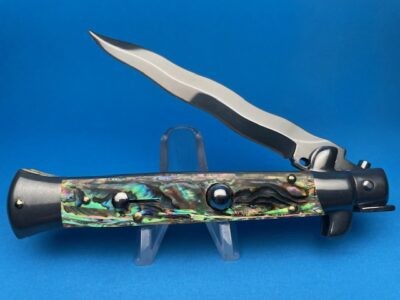Frank Beltrame 9" Abalone Kriss Switchblade