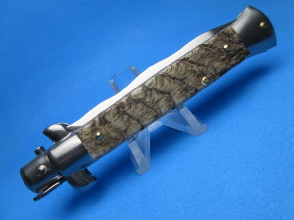 Frank Beltrame 9" Brazilian Horn Bayonet Switchblade