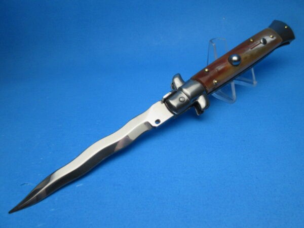 Frank Beltrame 9" Brazilian Horn Kriss Switchblade