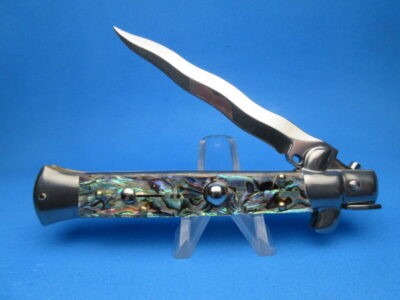 Frank Beltrame 9" Abalone Kriss Switchblade