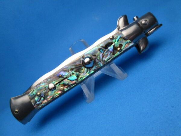 Frank Beltrame 9" Abalone Kriss Switchblade