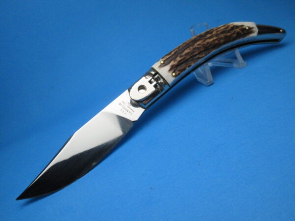 AGA Campolin Stag Diana Leverlock Switchblade