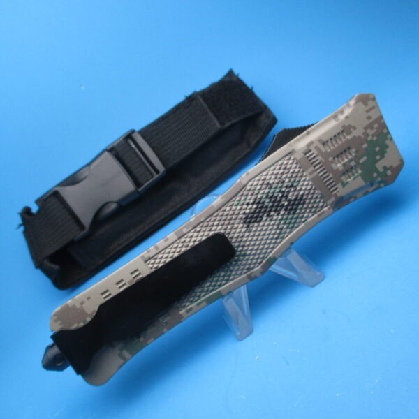 Delta Force OTF Urban Digital Camo Handle W/ Serrated Double-Edge Blade - Image 3