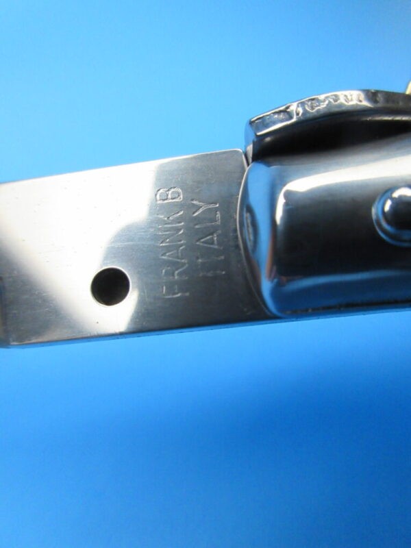 Frank Beltrame 13" Imitation Ivory Bayonet Switchblade