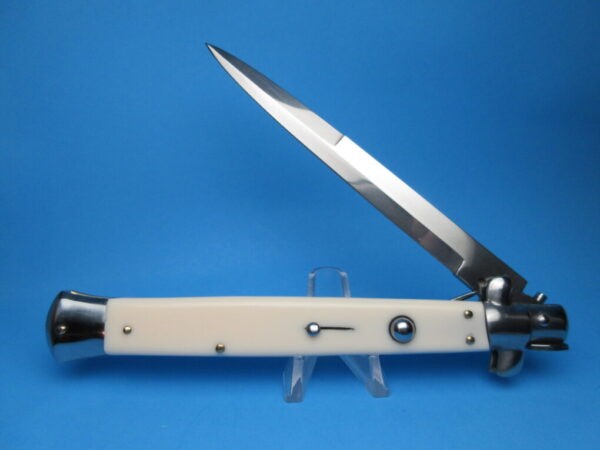 Frank Beltrame 13" Imitation Ivory Bayonet Switchblade