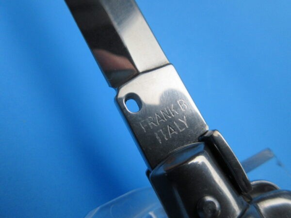 Frank Beltrame 11" Black Acrylic Bayonet Switchblade