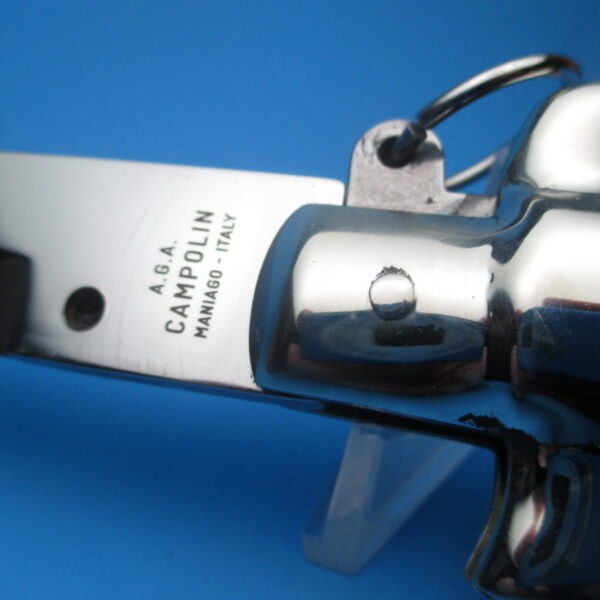 15" AGA Campolin Brazilian Horn Bayonet Pull Ring Picklock - Image 3