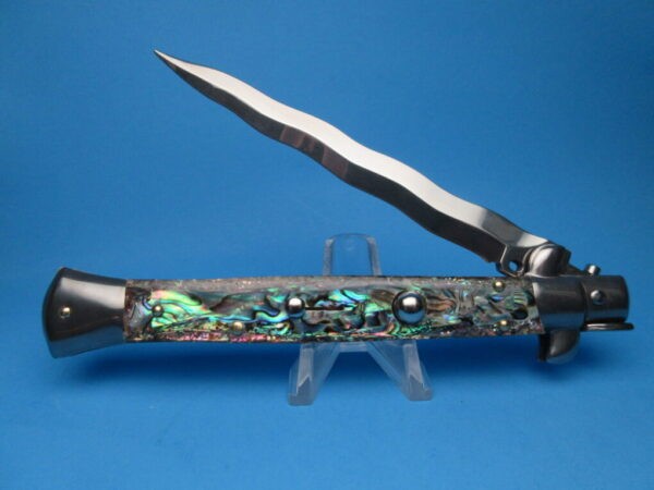 Frank Beltrame 11" Abalone Kriss Switchblade