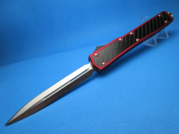 MICHAEL RED DOUBLE EDGE OTF SWITCHBLADE