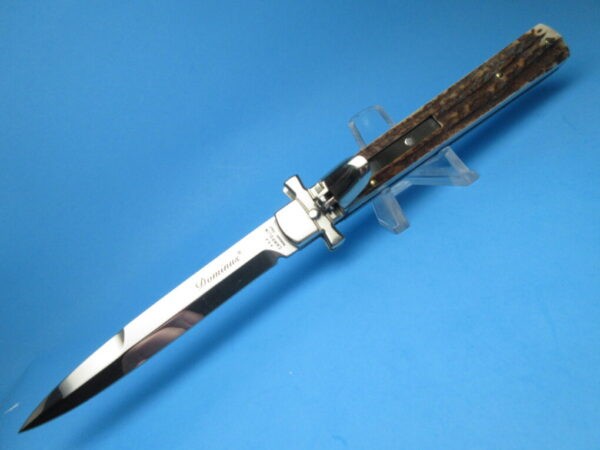 AGA Stag "Dominus" Leverlock Switchblade