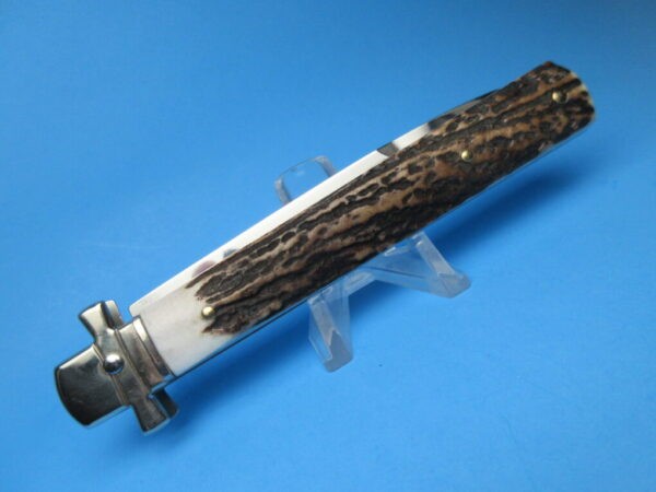 AGA Stag "Dominus" Leverlock Switchblade