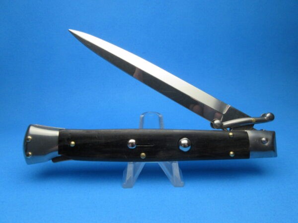 Frank Beltrame 11" Ebonywood Dagger Swinguard Switchblade
