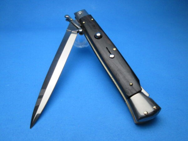 Frank Beltrame 11" Ebonywood Dagger Swinguard Switchblade