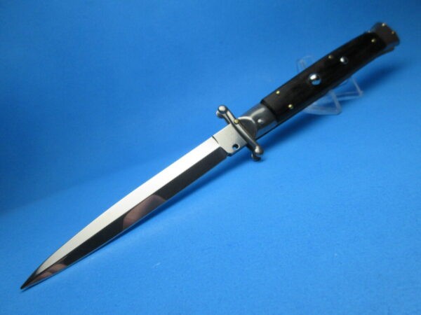 Frank Beltrame 11" Ebonywood Dagger Swinguard Switchblade