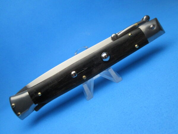 Frank Beltrame 11" Ebonywood Dagger Swinguard Switchblade