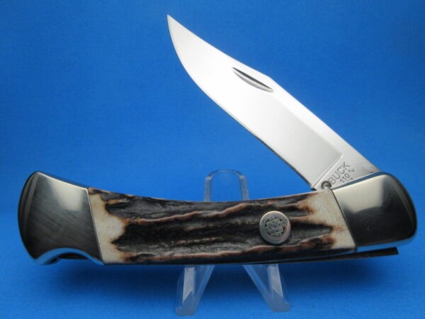 Custom Buck Stag 110 Automatic Conversion Knife #3