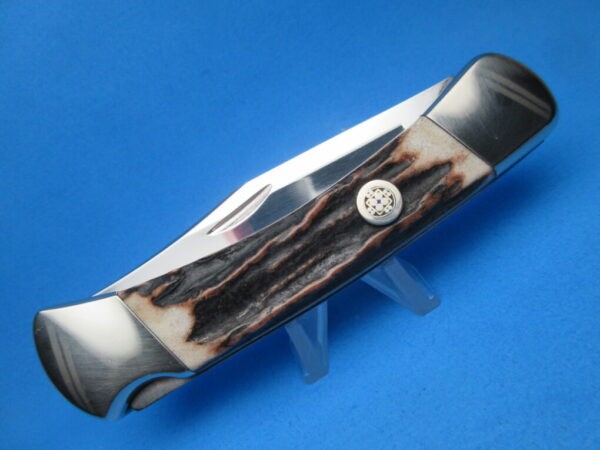 Custom Buck Stag 110 Automatic Conversion Knife #3