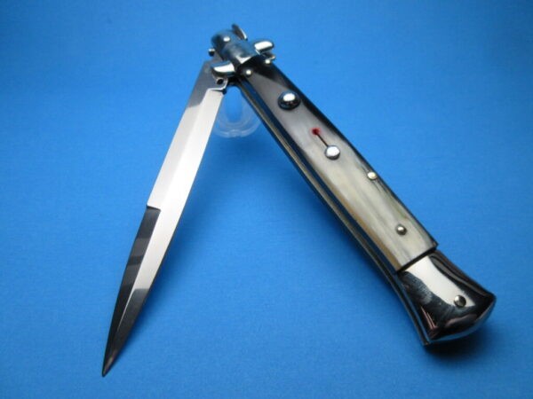Frank Beltrame 11" Brazilian Bayonet Red Dot Picklock Switchblade