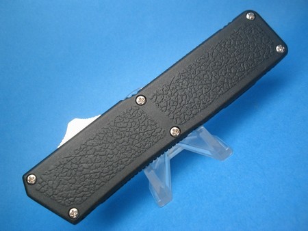 8" Lightning OTF Automatic with Black Handle & Silver Button & (Highest Quality) SALE !