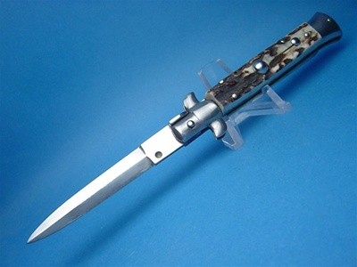 8" AB Italian Stag Horn Dagger