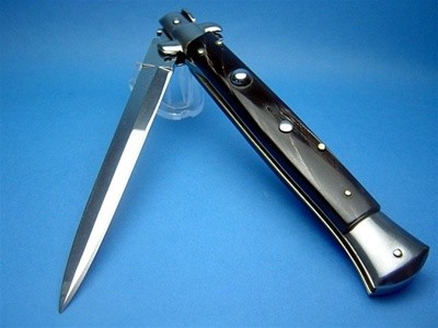 Frank Beltrame 11" Buffalo Horn Switchblade Dagger