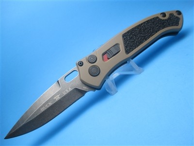 Buck 898 Impact Coyote Tan Switchblade Knife