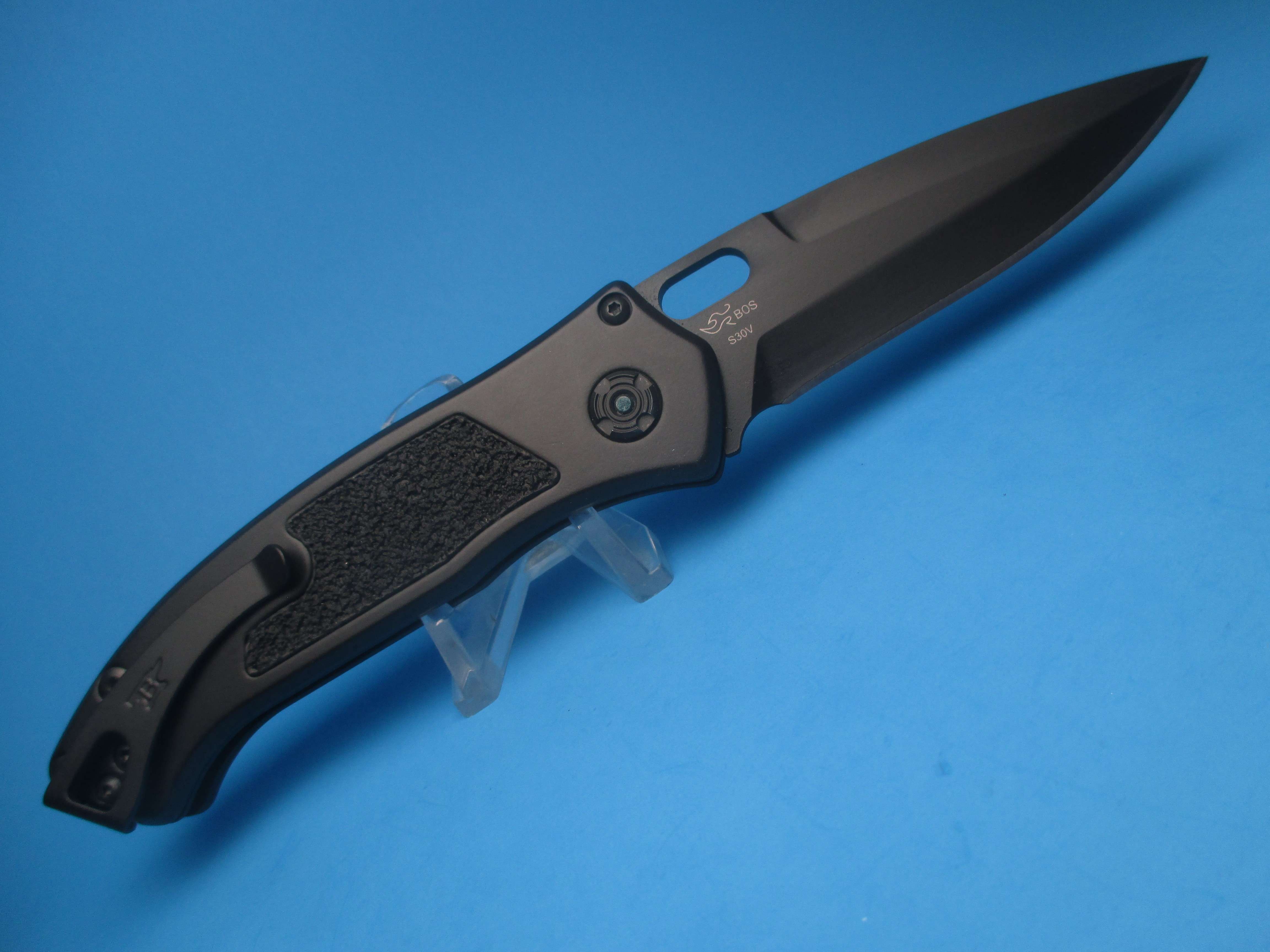 Buck 898 Impact Armor Black Switchblade Knife