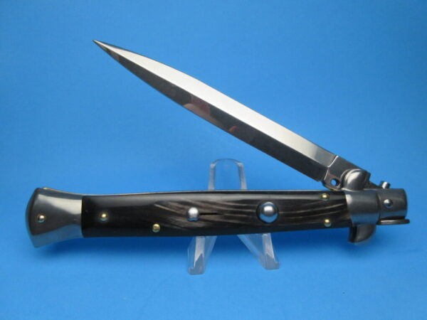 Frank Beltrame 11" Buffalo Horn Dagger Switchblade