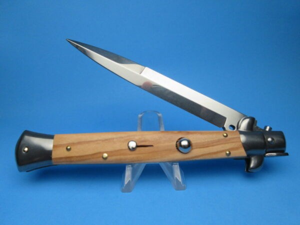 Frank Beltrame 11" Olivewood Bayonet Switchblade