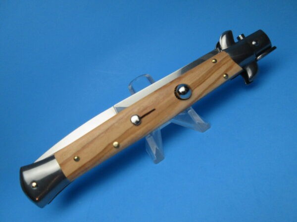 Frank Beltrame 11" Olivewood Bayonet Switchblade