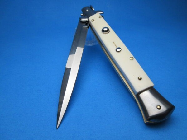 Frank Beltrame 11" Camelbone Bayonet Switchblade