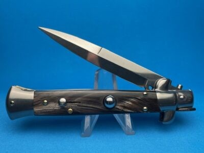 Frank Beltrame 9'' Buffalo Bayonet Switchblade Knife