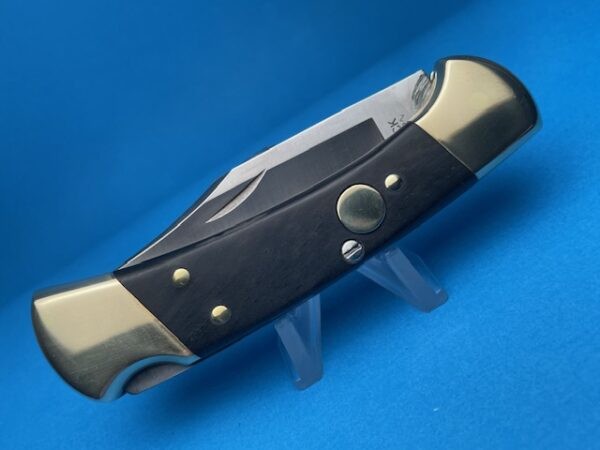 Buck 112 Ebonywood Automatic Conversion Knife