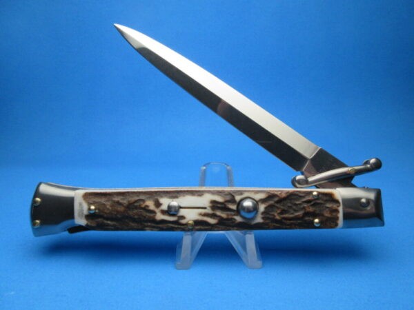 Frank Beltrame 11" Stag Horn Dagger Swinguard