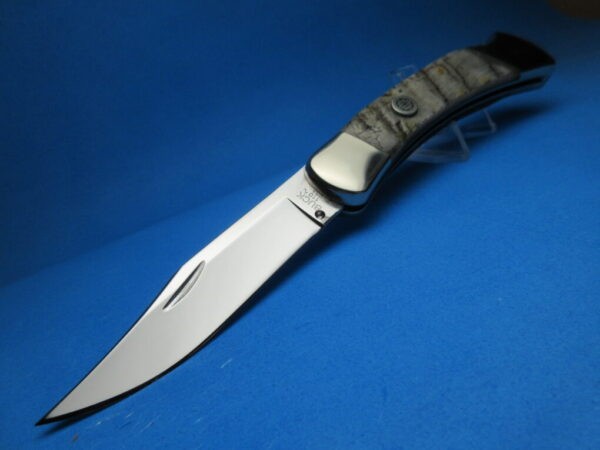 Custom Buck Sambar Stag 110 Automatic Conversion Knife