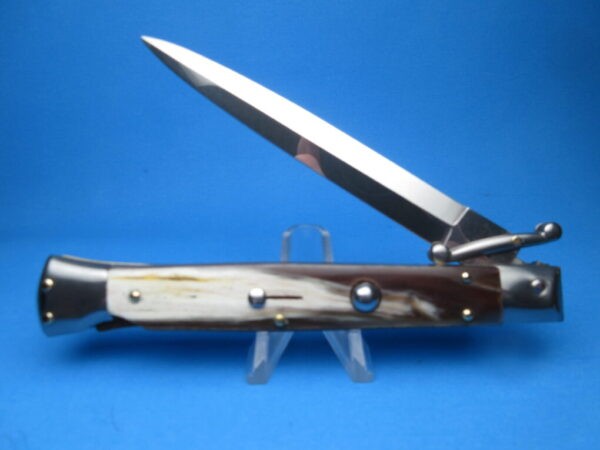 Frank Beltrame 11" Blonde Horn Dagger Swinguard
