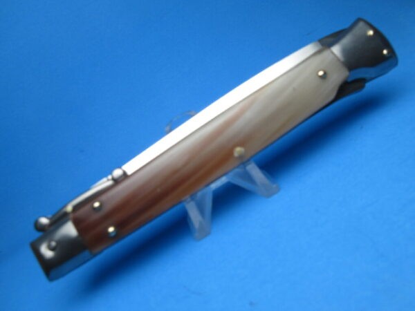 Frank Beltrame 11" Blonde Horn Dagger Swinguard - Image 3