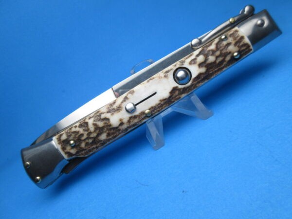 Frank Beltrame 11" Stag Horn Bayonet Swinguard - Image 4