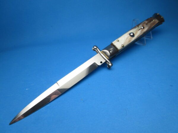 Frank Beltrame 11" Blonde Horn Bayonet Swinguard - Image 3