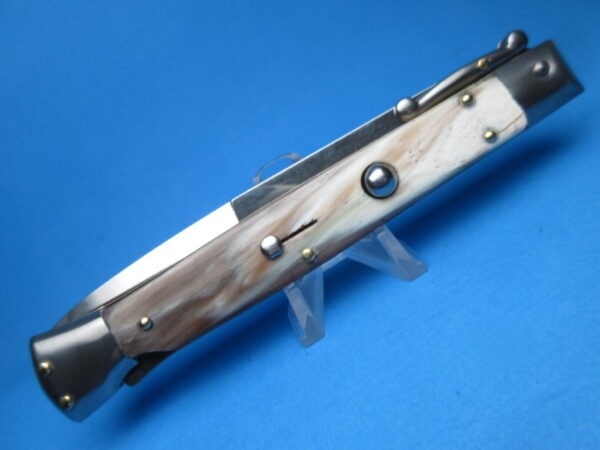 Frank Beltrame 11" Blonde Horn Bayonet Swinguard - Image 5