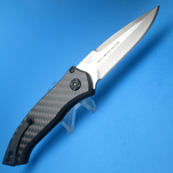 Buck 898 Impact Limited Edition Carbon Fiber Switchblade Knife - Image 4