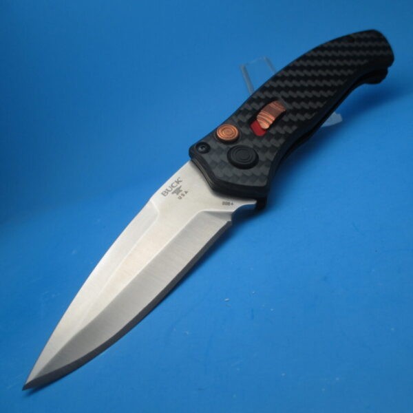 Buck 898 Impact Limited Edition Carbon Fiber Switchblade Knife - Image 5