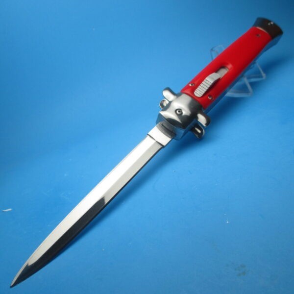 11'' Red Stiletto Style OTF Dagger