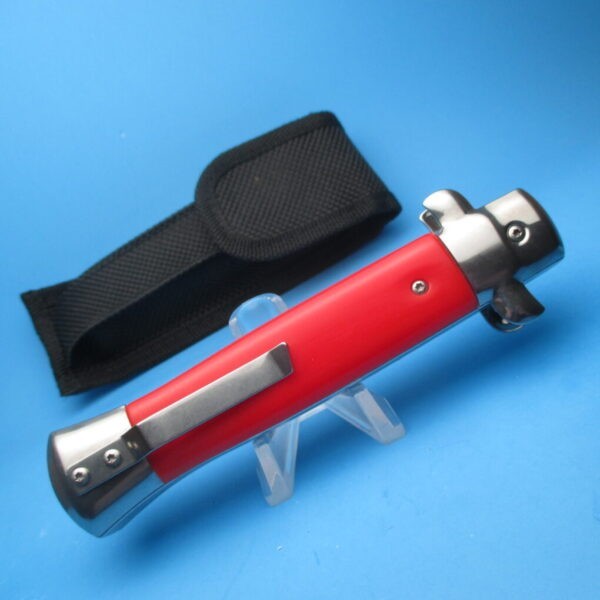 9'' Red Stiletto Style OTF Bayonet - Image 2