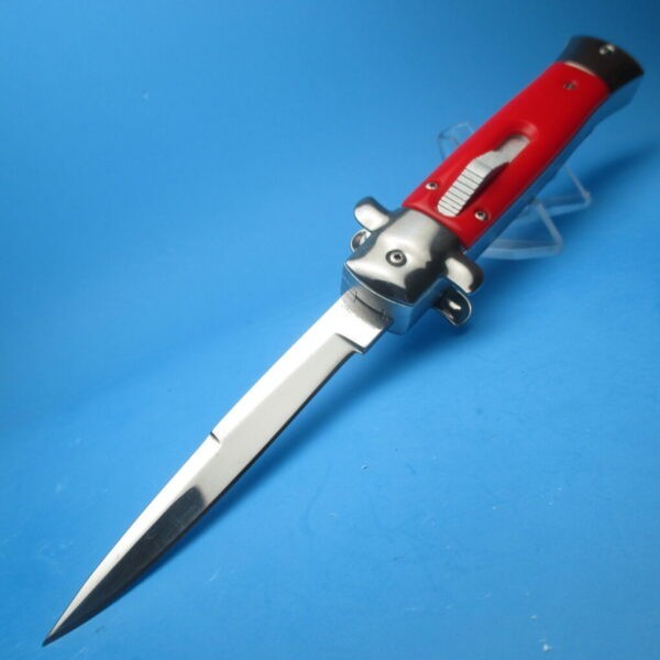 9'' Red Stiletto Style OTF Bayonet