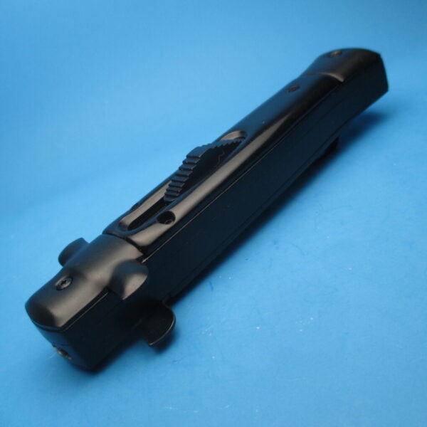 9'' Black Tactical Stiletto Style OTF Dagger - Image 2