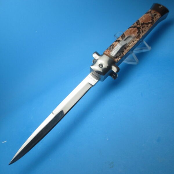 11'' Brown Diamondback Stiletto Style OTF Bayonet