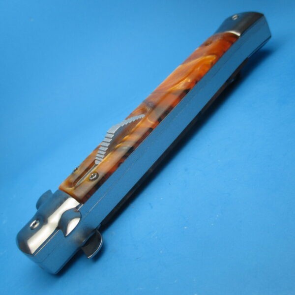 11'' Yellow Stiletto Style OTF Dagger - Image 4
